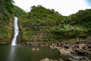 Molokai waterfall