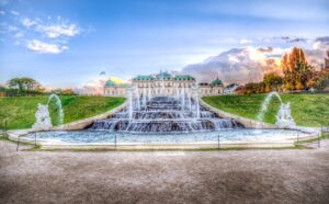 Austria Fountain Fall