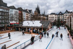 Cologne Germany ice skating